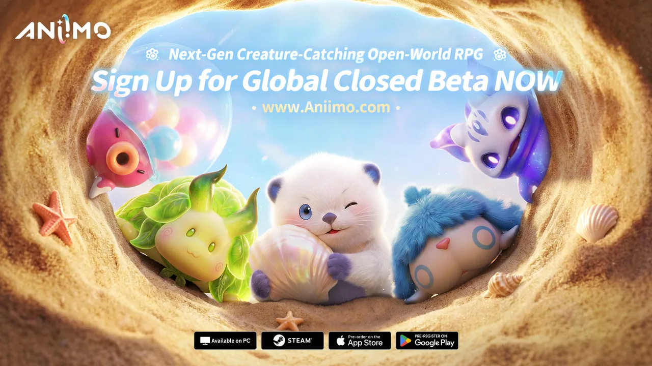 Aniimo Reveals Q3 2026 Launch Window and Global Closed Beta at Future Games Show: official key art